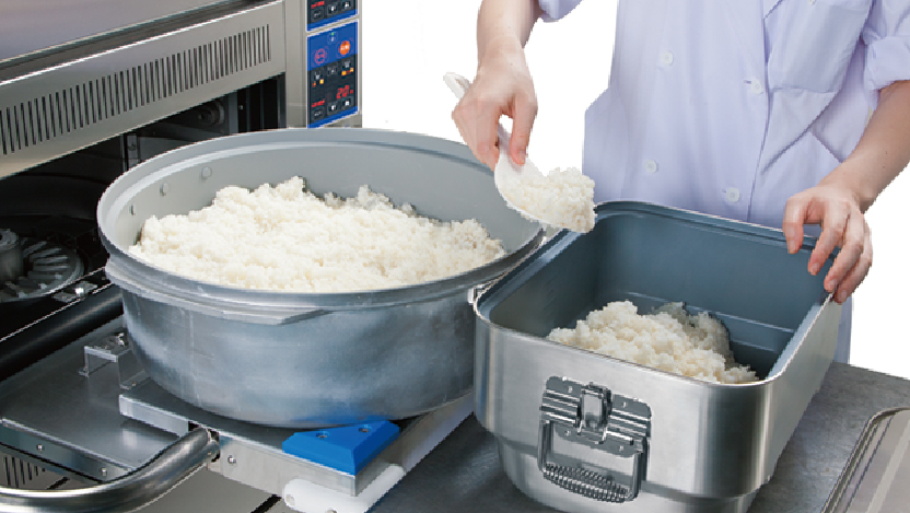 リフター付 立体炊飯器 [ガス式] | Products 製品情報 | 株式会社AIHO