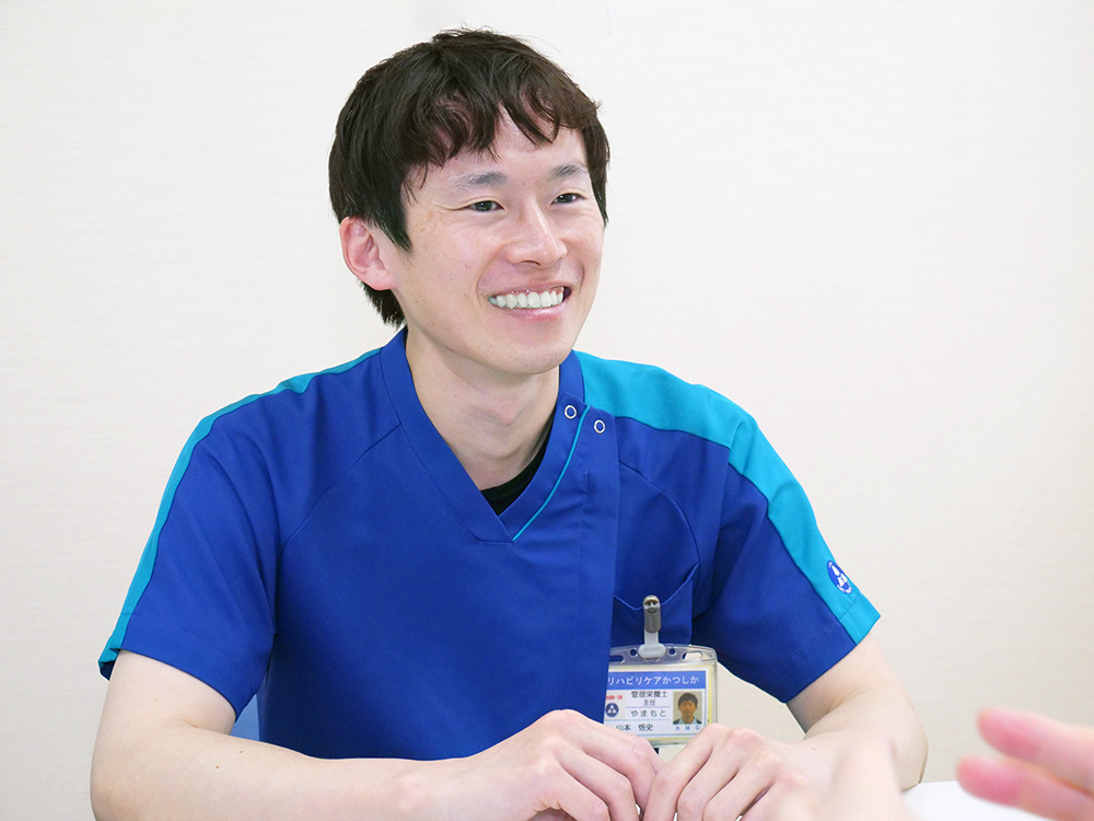 主任 管理栄養士 山本様