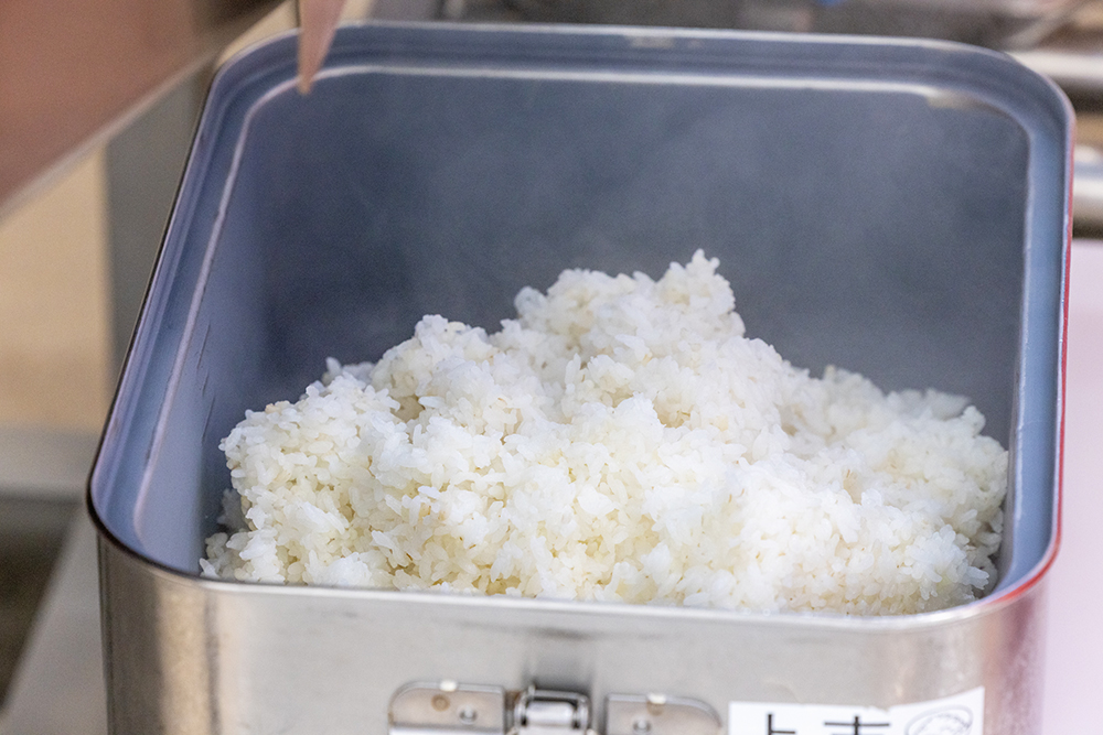 ふっくらとした炊き上がりを実現